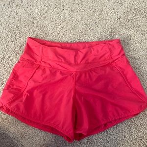 Hot Pink Lululemon shorts